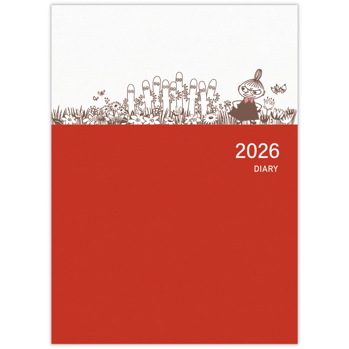 ムーミン リトルミイ【手帳｜A5ファミリーダイアリー 2026】日本ホール