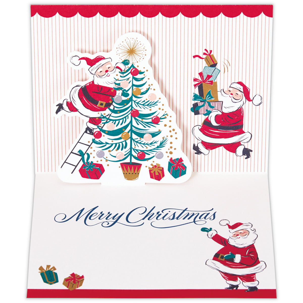 HOHOHO【立体クリスマスカード】日本ホールマークのクリスマス