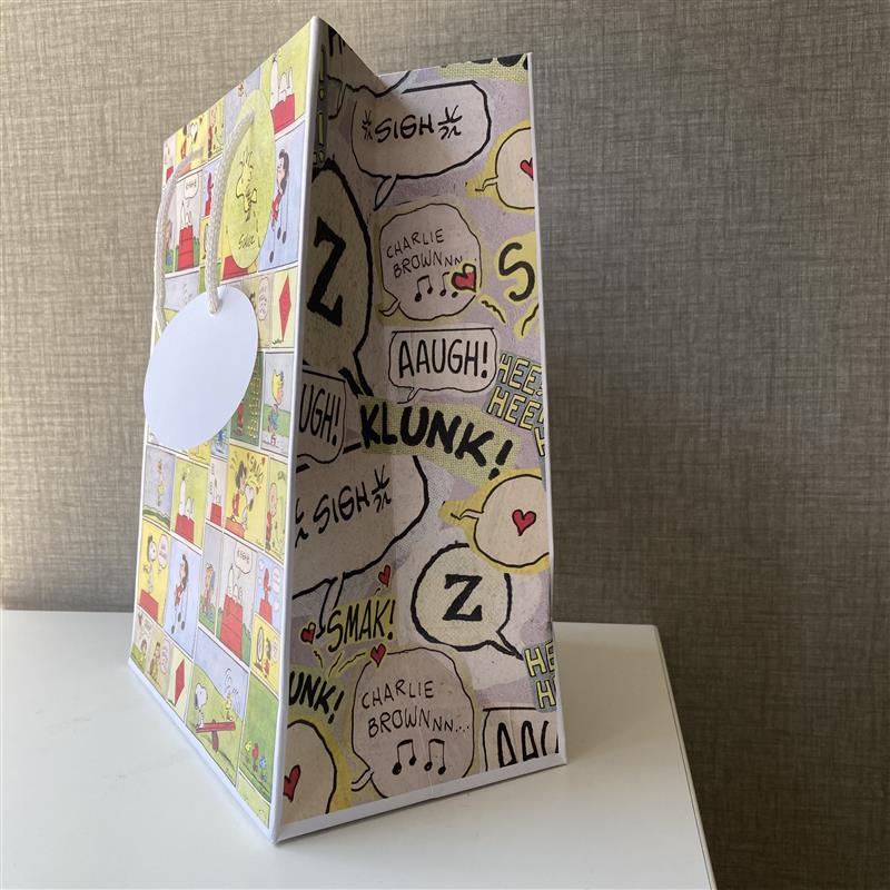 Midium Gift Bag スヌーピー ギフトバッグ Peanuts® コミック柄 – 日本
