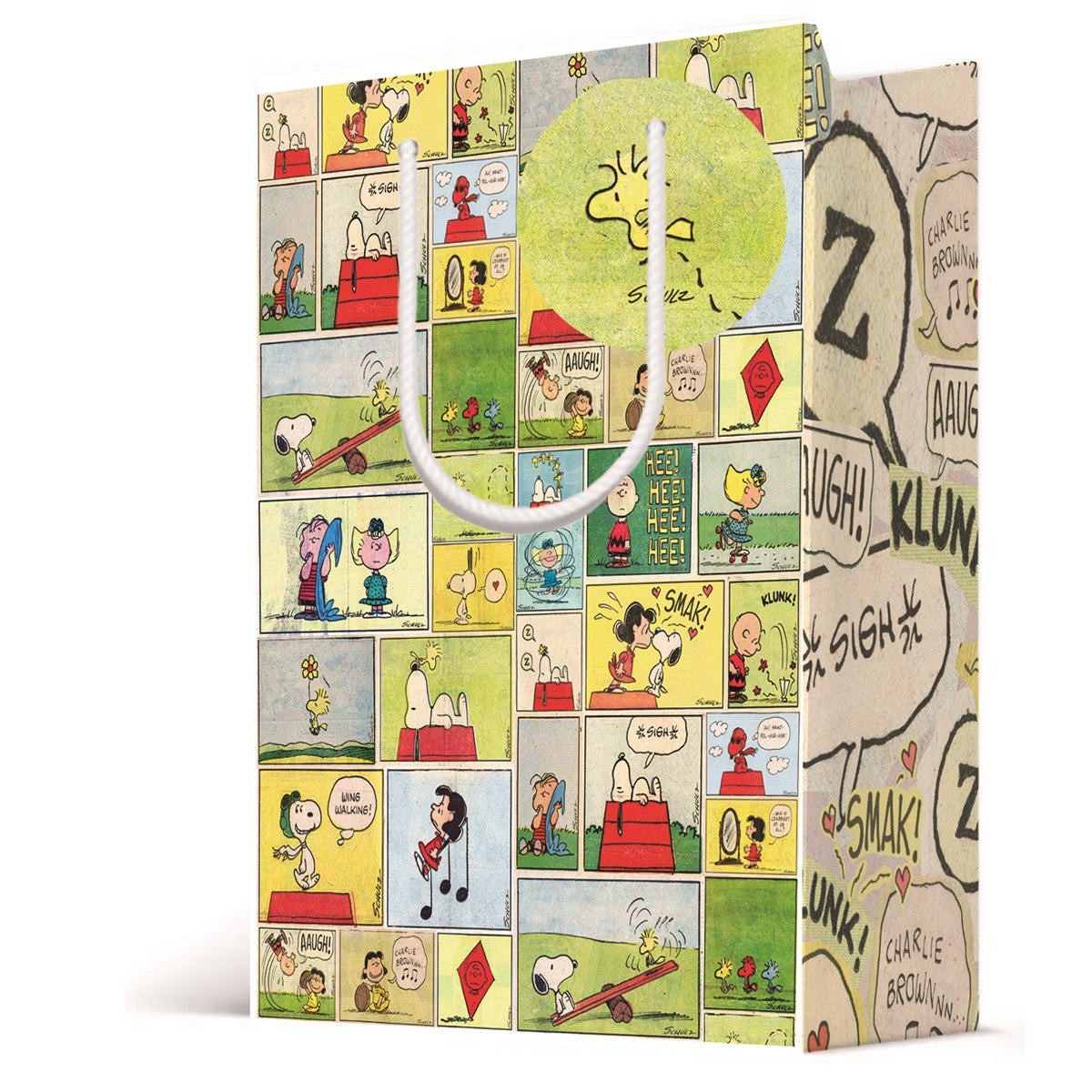 Midium Gift Bag スヌーピー ギフトバッグ Peanuts® コミック柄 – 日本