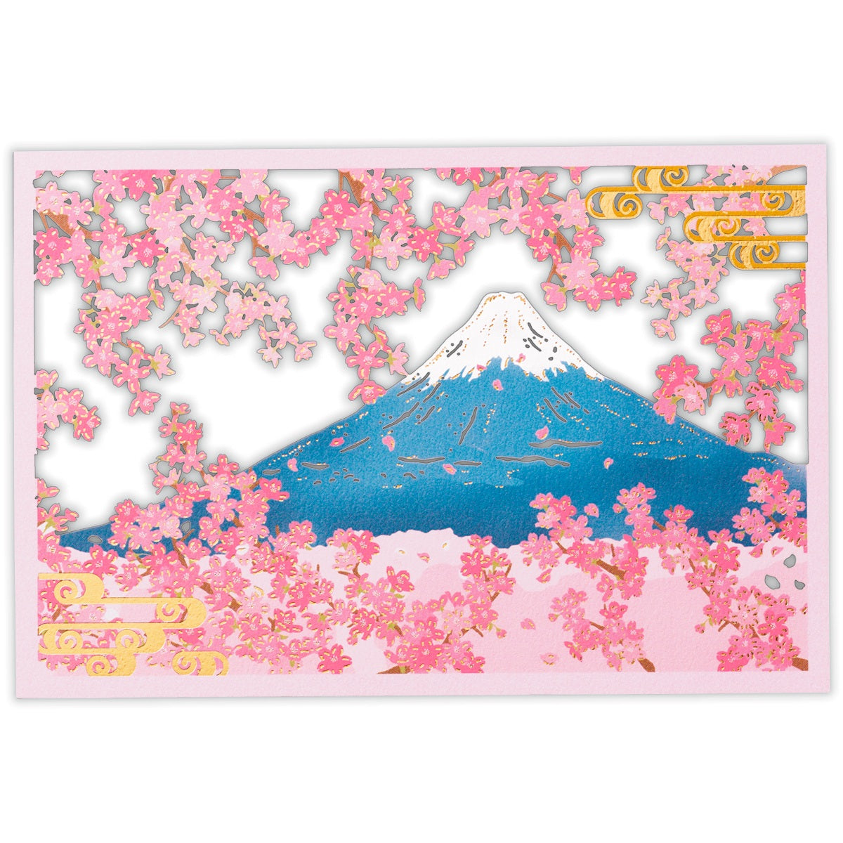 手描きアートウェルカムボード(桜・富嶽＆風雷神・チューリップ)お買い得3点セット 手描きアートウェルカムボード(桜・富嶽＆風雷神・チューリップ