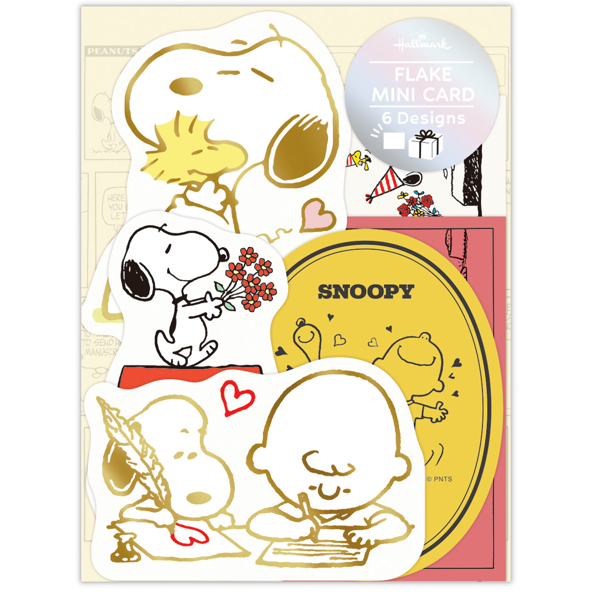 スヌーピー スヌーピーと仲間たち【多目的／フレークミニカード