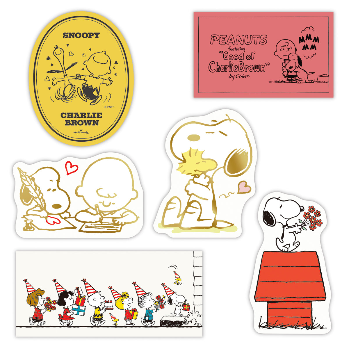 スヌーピー スヌーピーと仲間たち【多目的／フレークミニカード