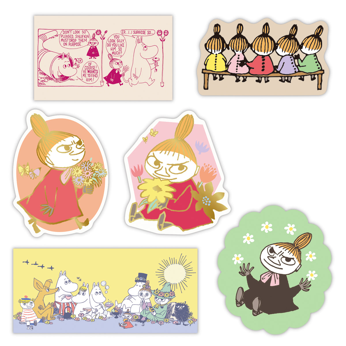 ムーミン リトルミイ【多目的／フレークミニカード】｜日本ホール