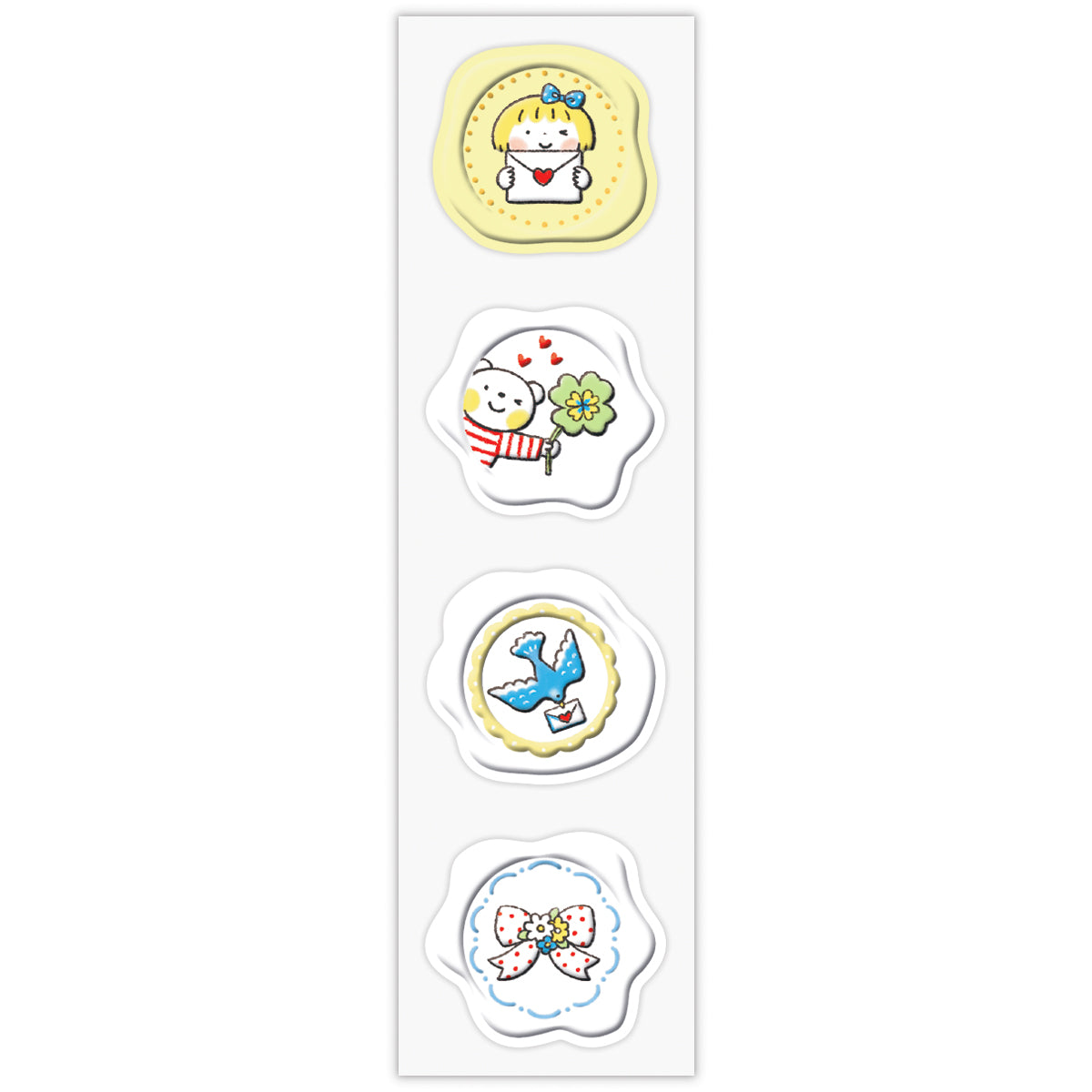 はるちゃんとふうくん お手紙【レターセット／仲良しともだち】日本