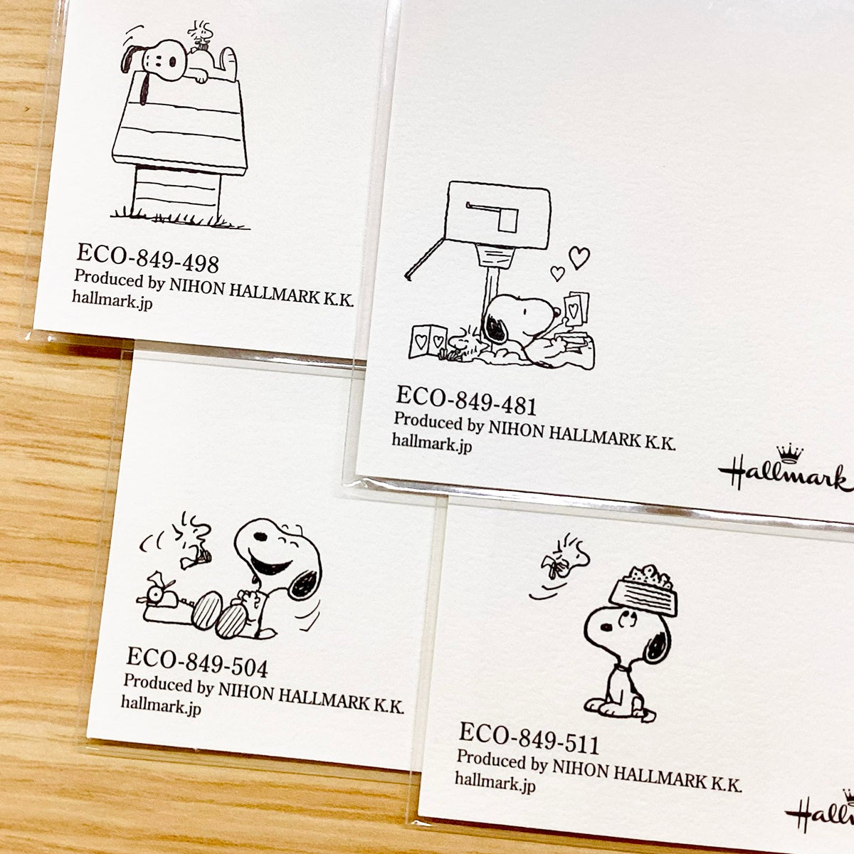 スヌーピー Happiness is Red DISH【ポストカード／1柄1枚入り】｜日本