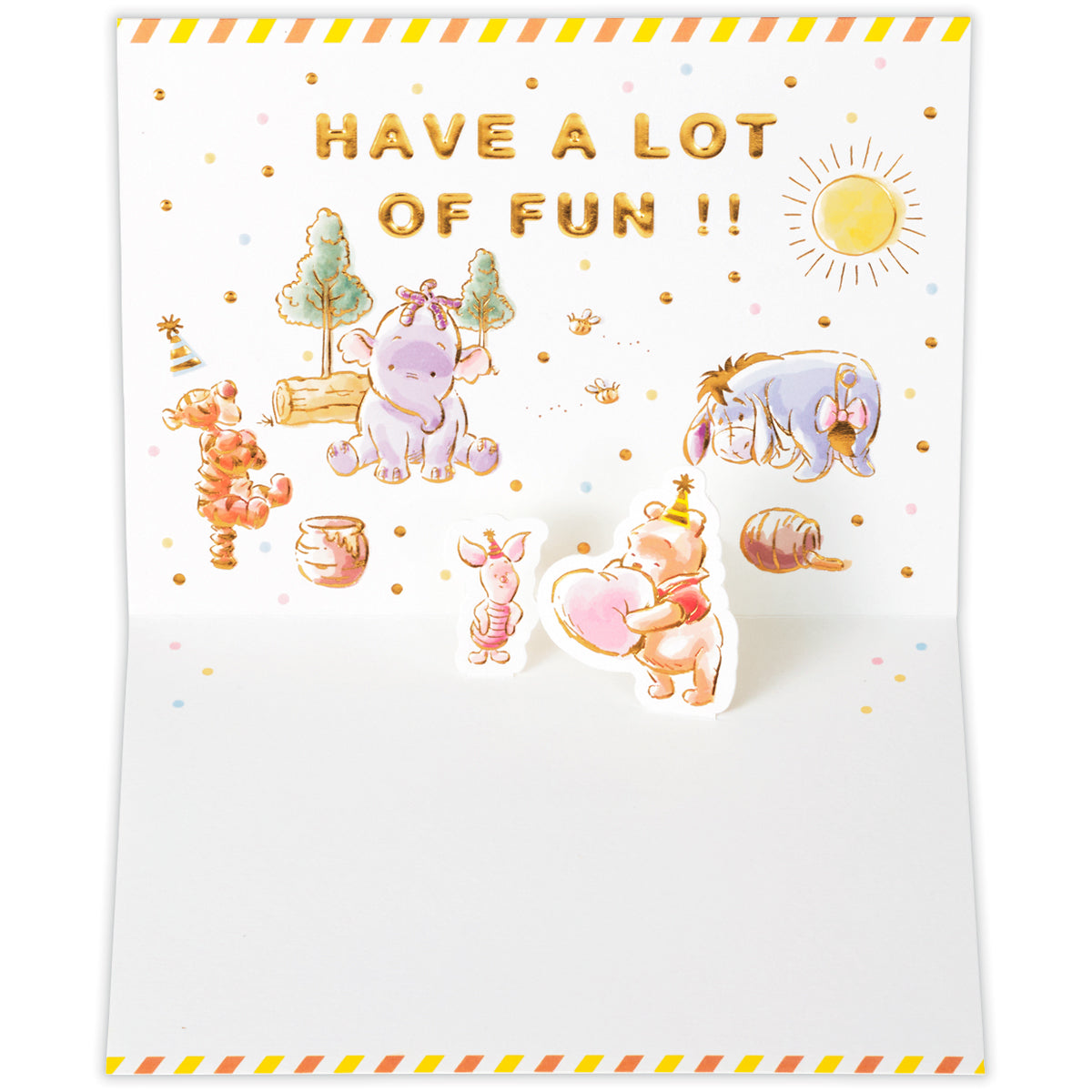 ディズニー くまのプーさん 3Dエンボスフェイス【誕生お祝い／立体
