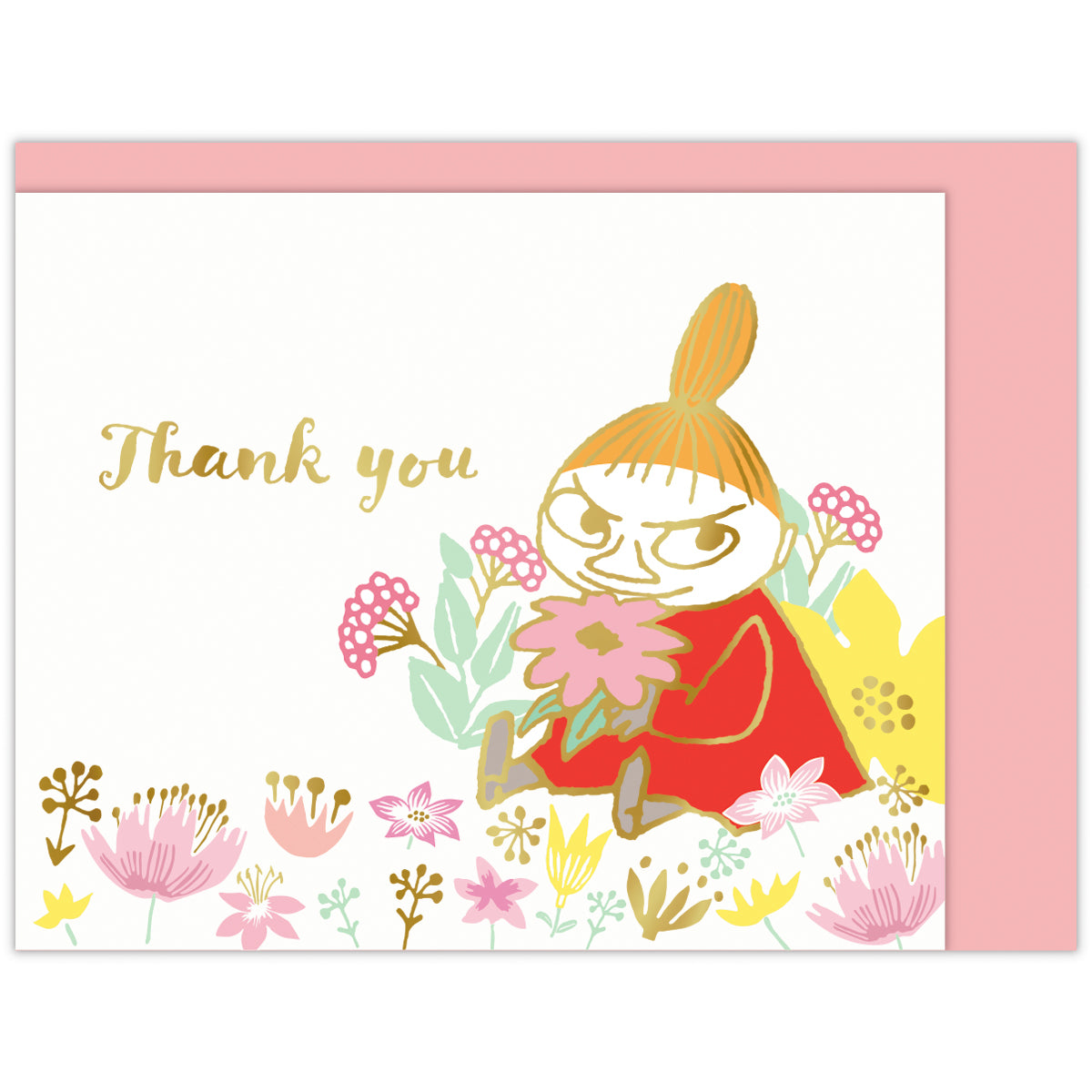 ミニカード ムーミン リトルミイときょうだい【ありがとう／立体ミニ