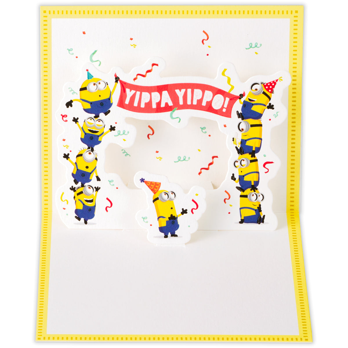 ミニカード ミニオンズ ミニオン パーティー【誕生お祝い／立体ミニ