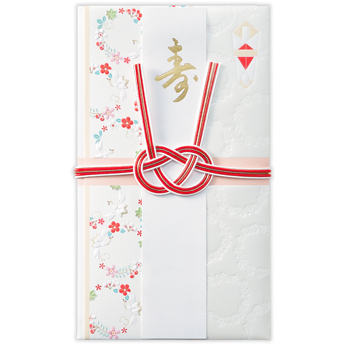 寿 縁の円アイボリー ご祝儀袋【御結婚御祝／たとう】｜日本ホール