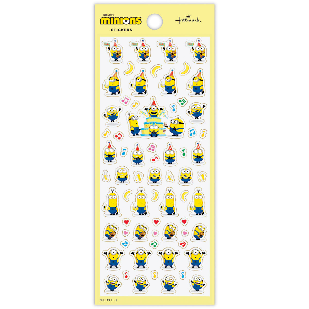 ミニオンズ ミニオン【フチドリシール】｜日本ホールマーク公式通販