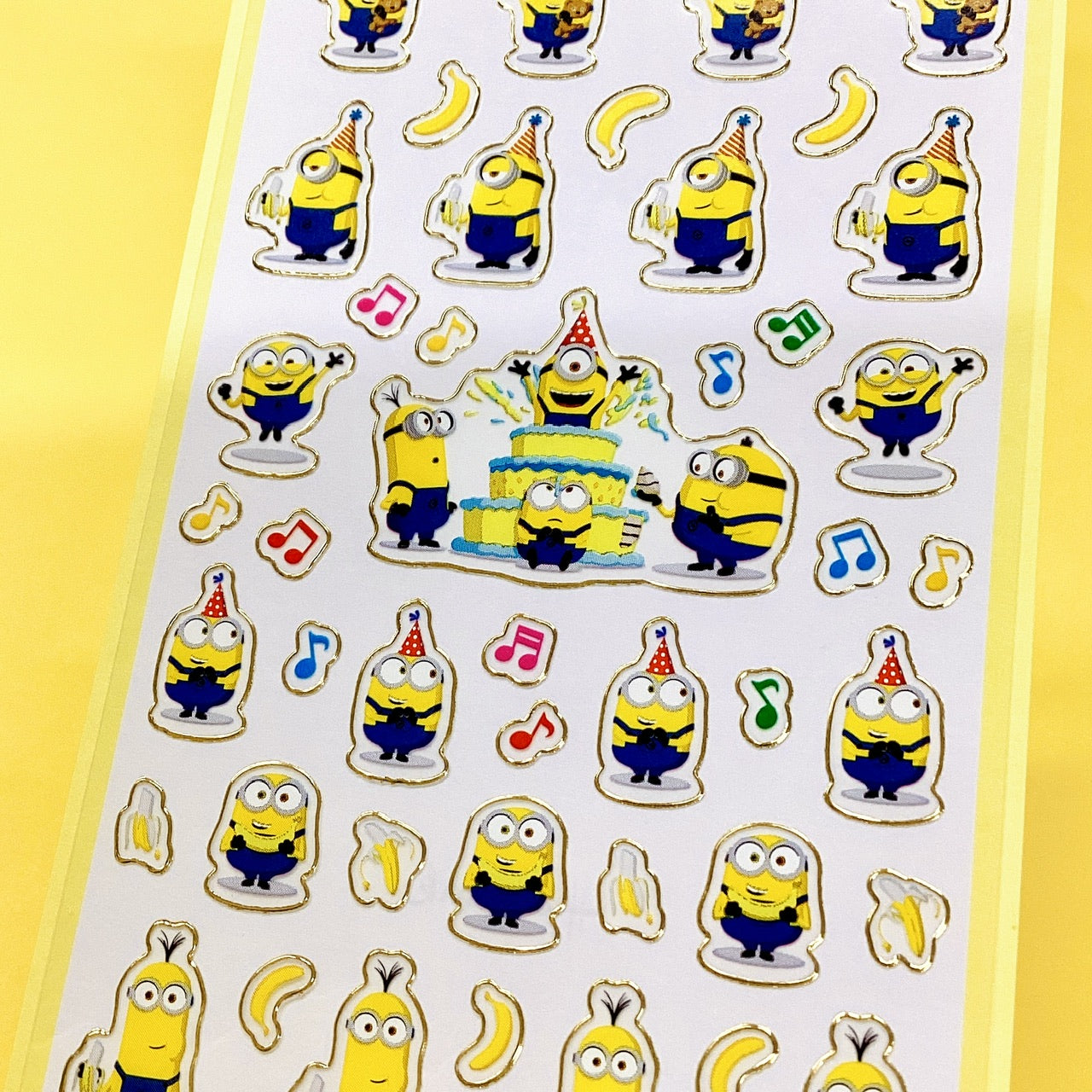 ミニオンズ ミニオン【フチドリシール】｜日本ホールマーク公式通販