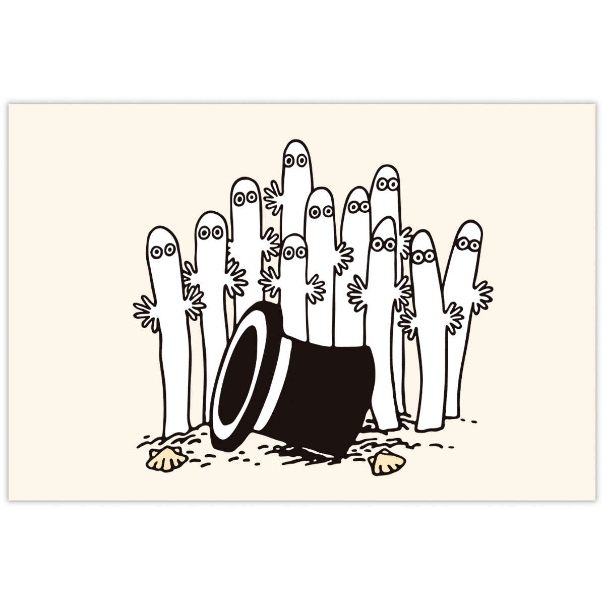 ムーミン　パズル　夢色の夜　ニョロニョロ・アンダンテ　シダのニョロニョロ ムーミン パズル 夢色の夜 ニョロニョロ・アンダンテ シダの