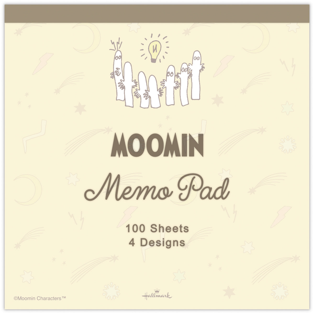 【超希少・新品】MomoMart モモマート メモ帳 平成レトロ メモパッド ムーミン Moomin valley's day イエロー ニョロニョロ【メモパッド 4柄