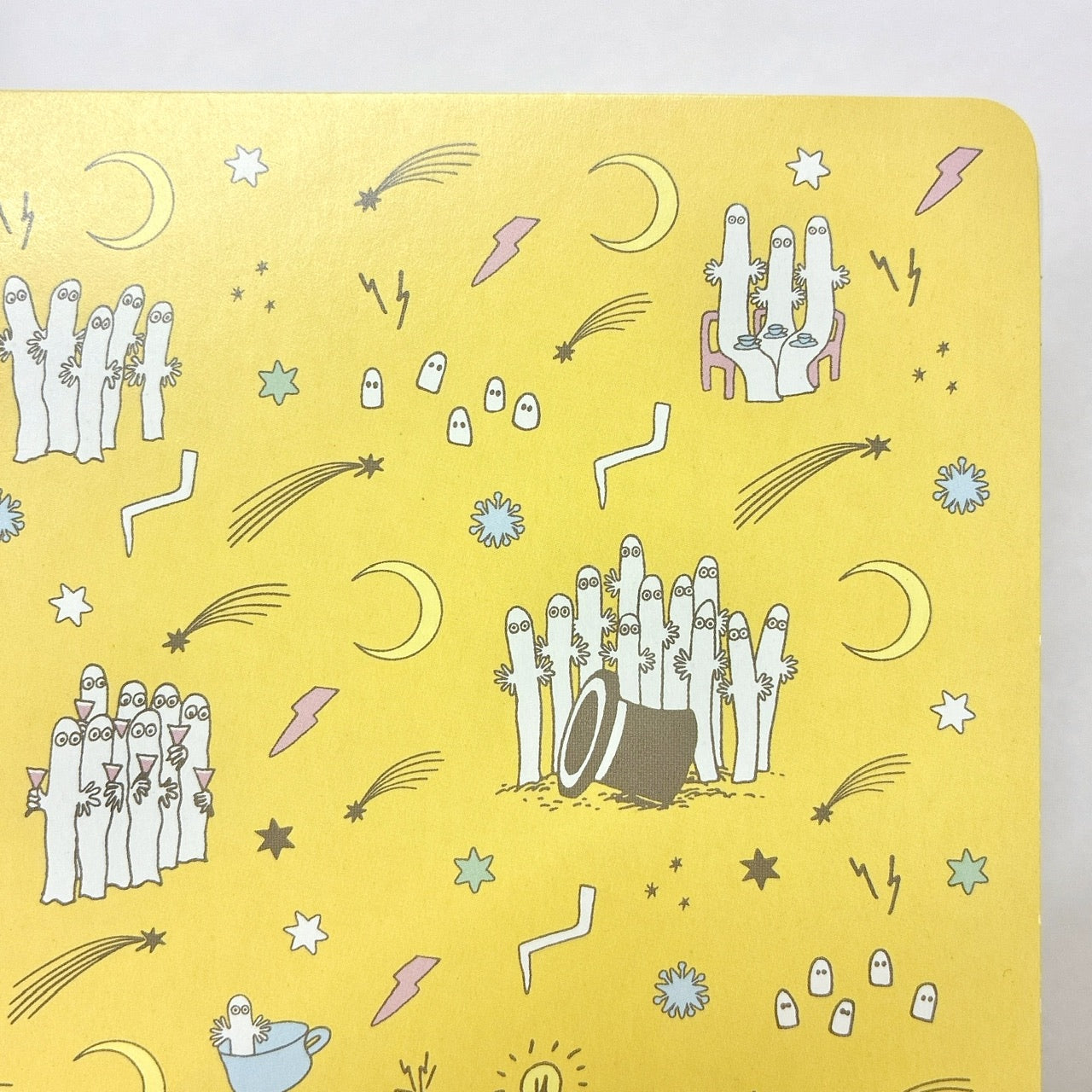 ムーミン Moomin valley's day イエロー ニョロニョロ【ゴムバンド付き