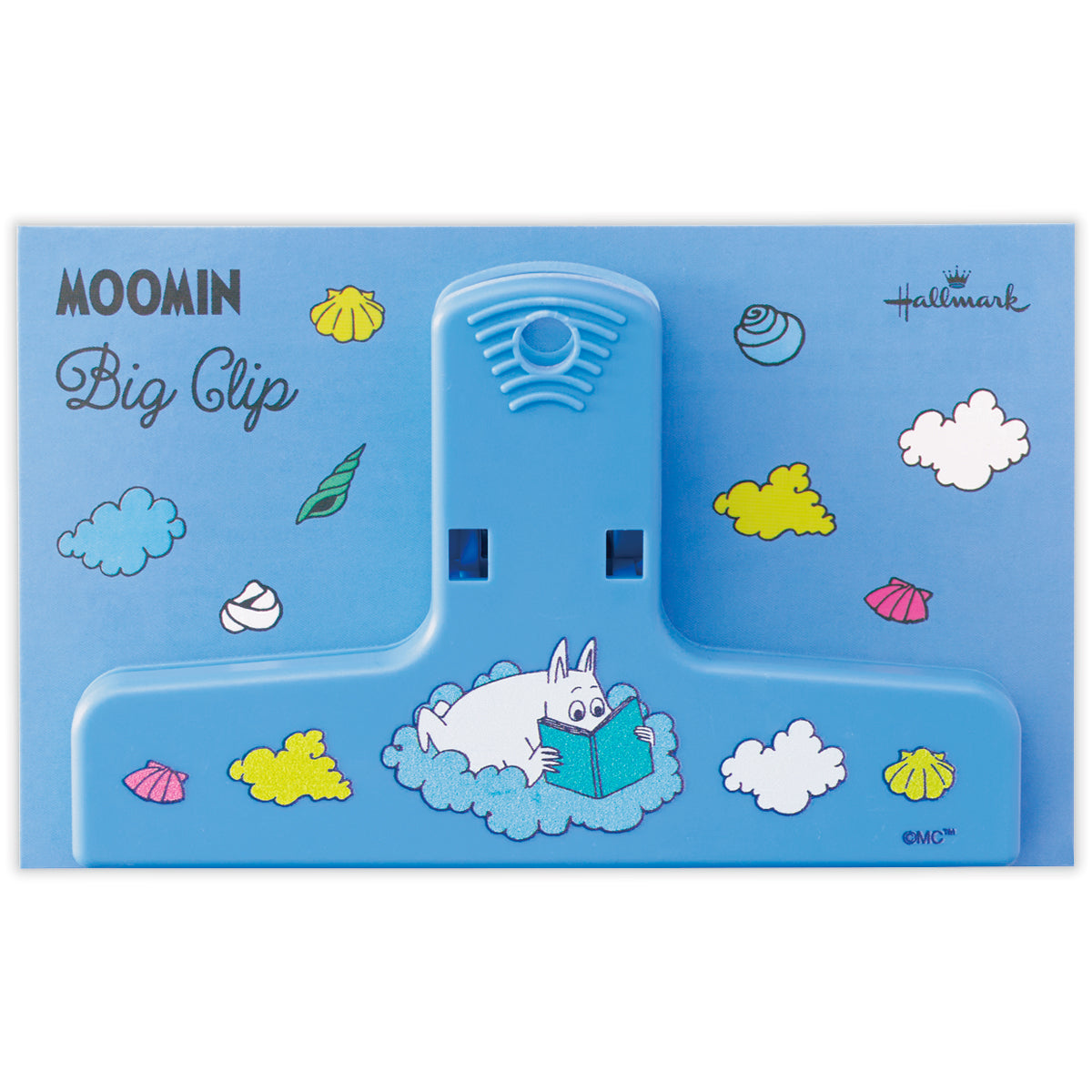 ムーミン Moomin valley's day ブルー ムーミン【ビッグクリップ
