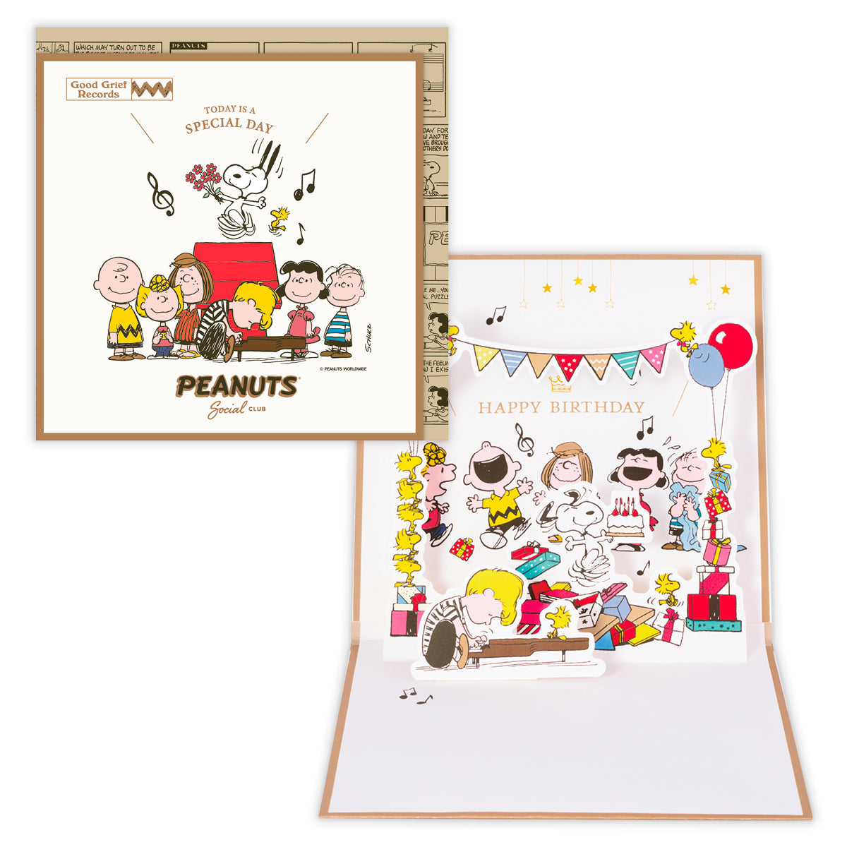 スヌーピー チャーリーブラウン ルーシー　オルゴールsnoopy peanuts 1998年 Flambro ヴィンテージ チャーリーブラウン ルーシー オルゴール