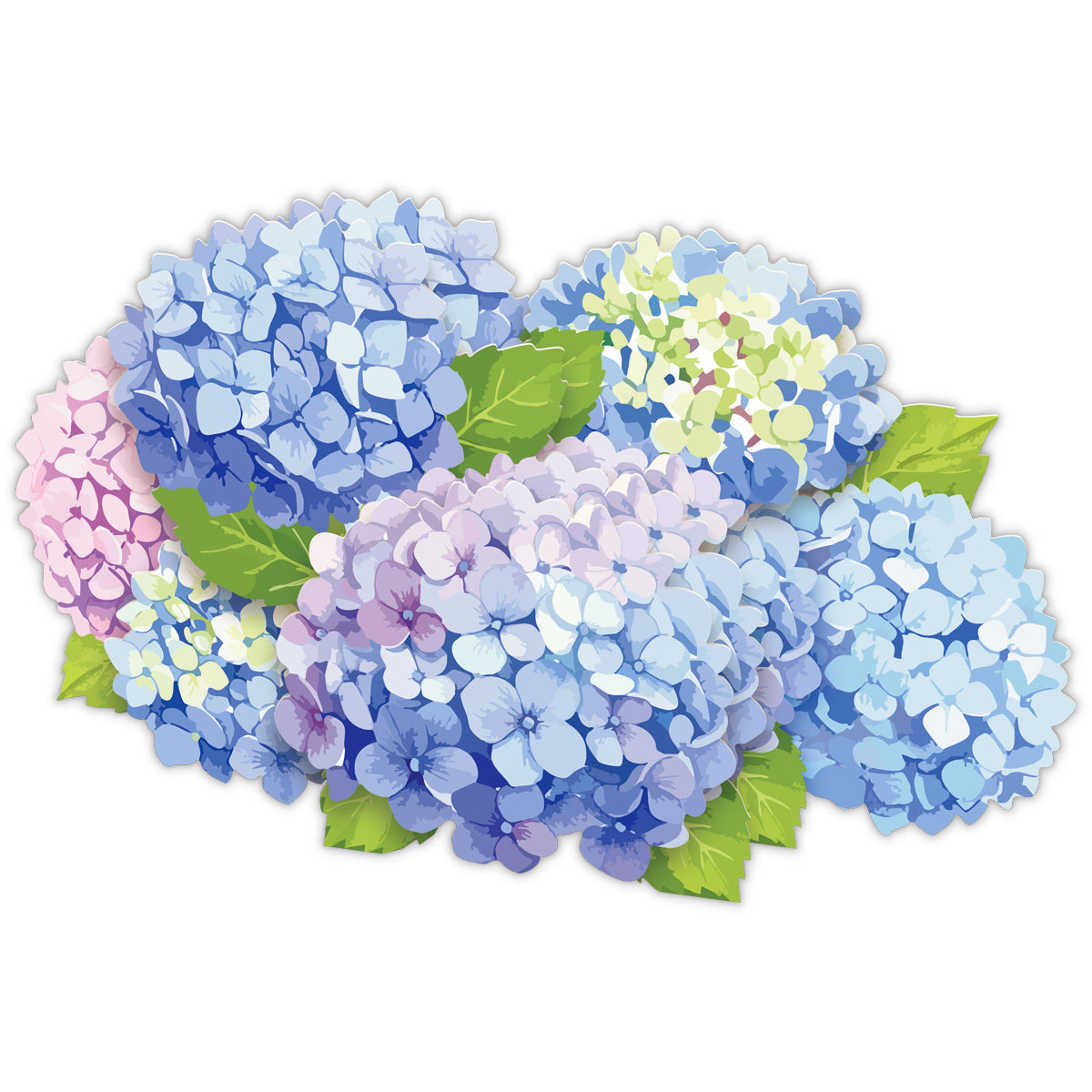 専用ページ　青花*3 サマー*1 きらめくアジサイ【初夏立体カード】｜日本ホールマークの