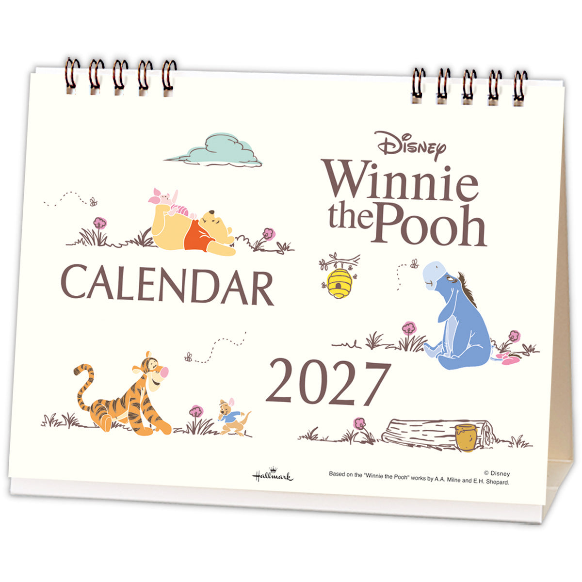 ディズニー くまのプーさん【卓上カレンダー 2027】｜日本ホールマーク