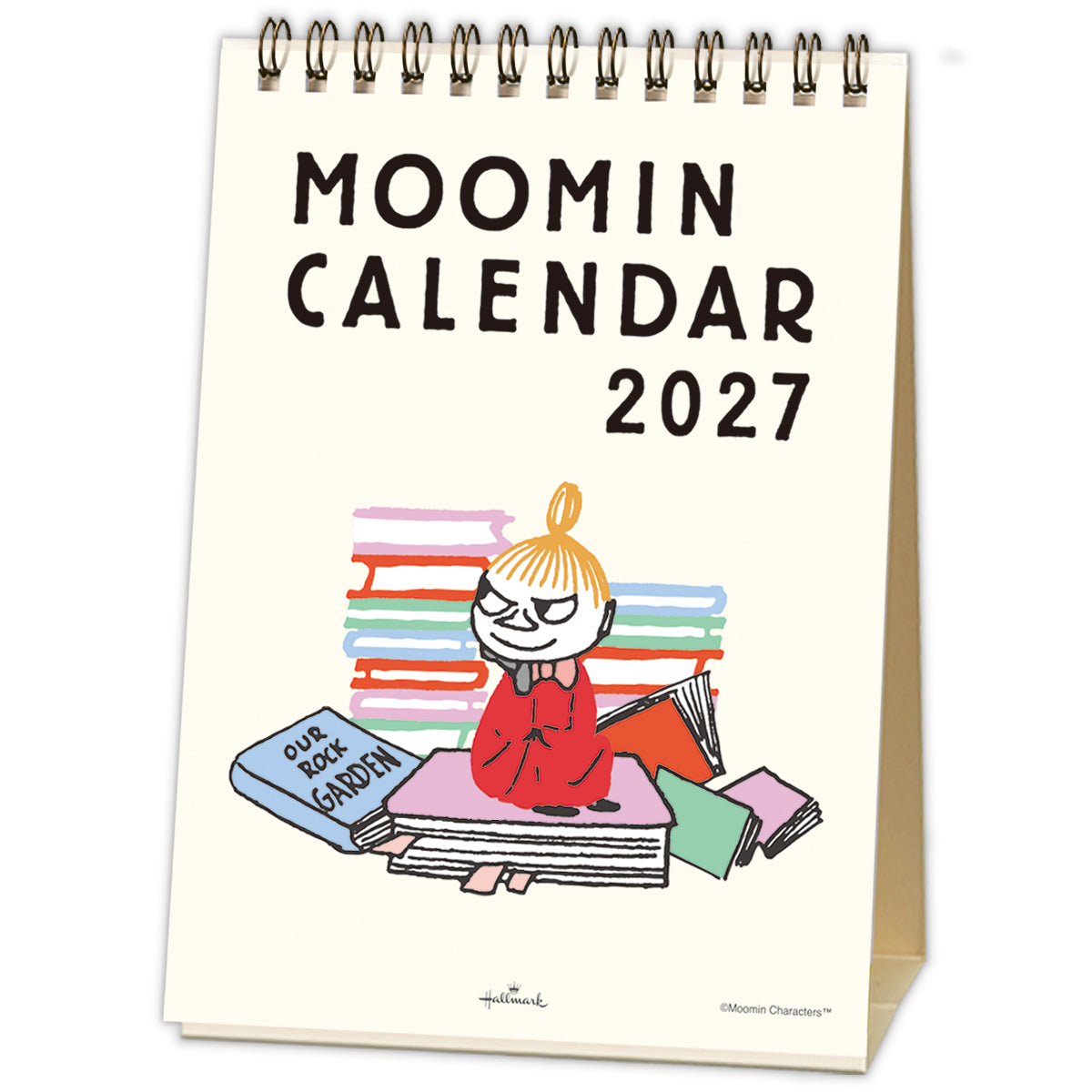 ムーミン リトルミイ縦型【卓上カレンダー 2027】｜日本ホールマークの