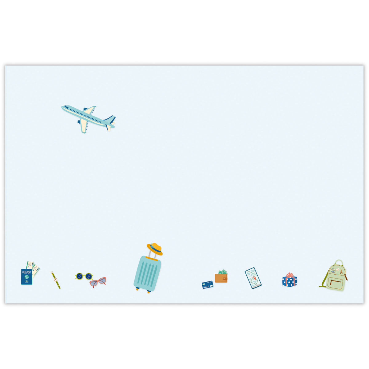 Your Blissful Hour 旅行【誕生お祝い／二つ折りカード】｜日本ホール