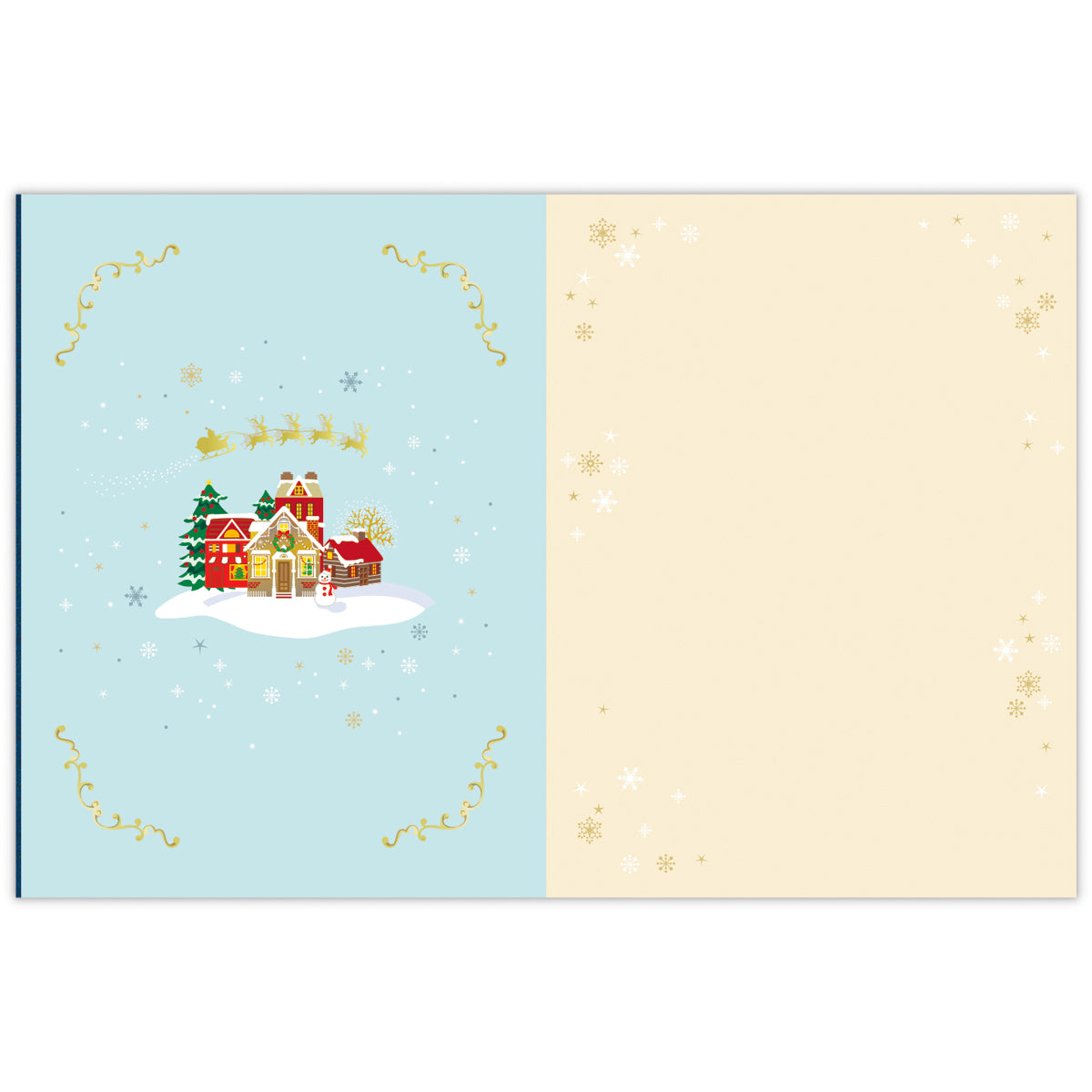 アクリル スノードーム【クリスマスカード】日本ホールマークの