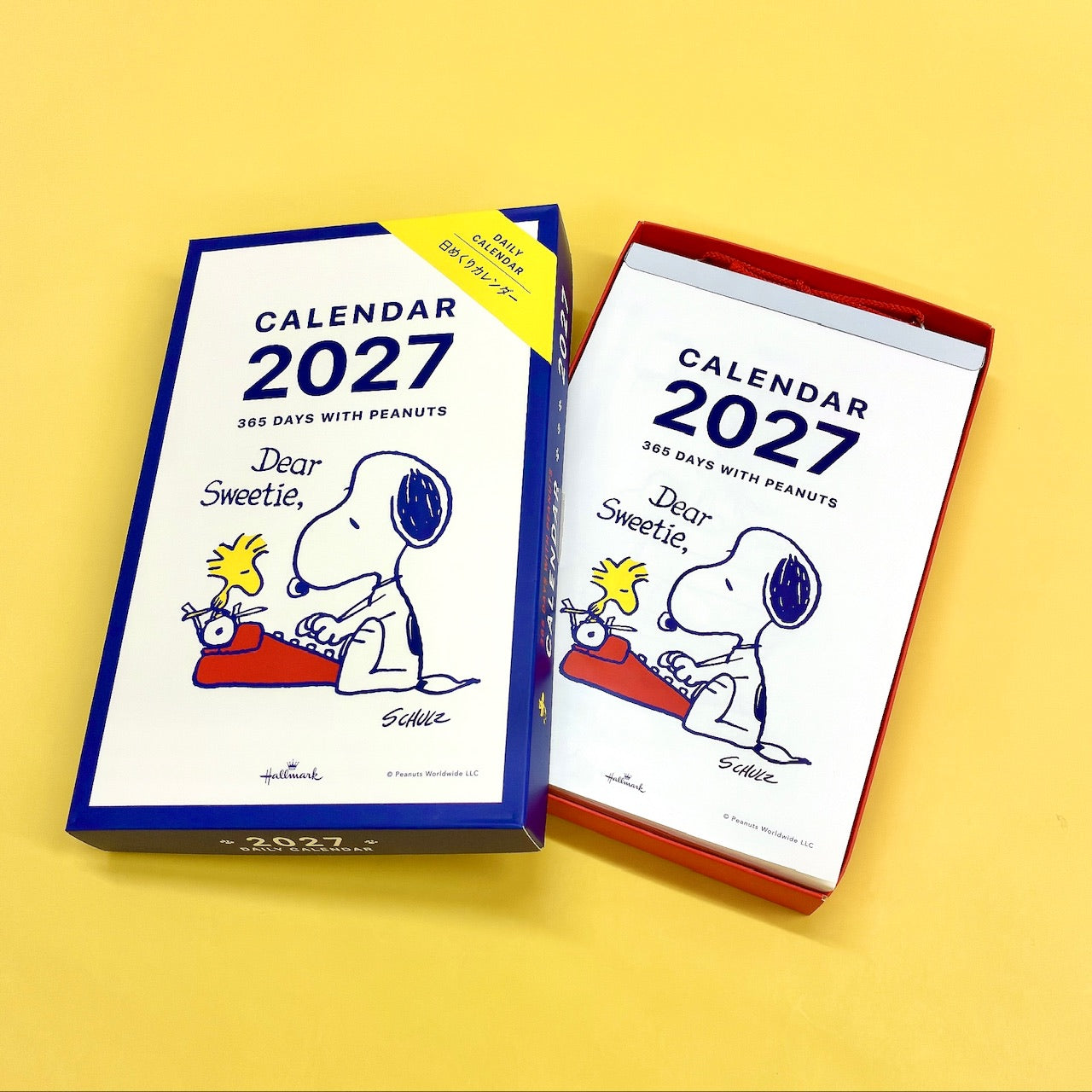 スヌーピー 日めくりカレンダー6号 2027｜日本ホールマークの2027年