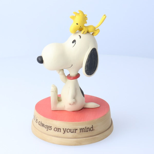 Peanuts(R) Snoopy Figurine Woodstock Sitting on – 日本ホールマーク