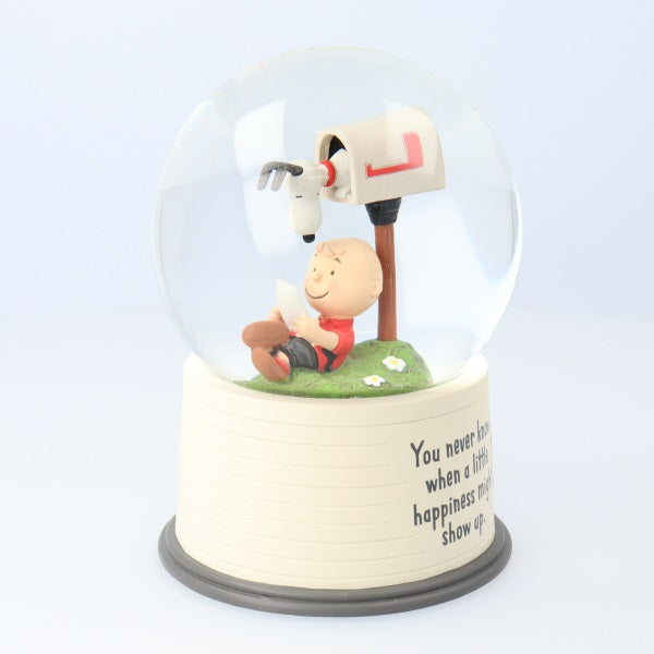 Peanuts(R) When Happiness Shows Up Snow Globe – 日本ホールマーク