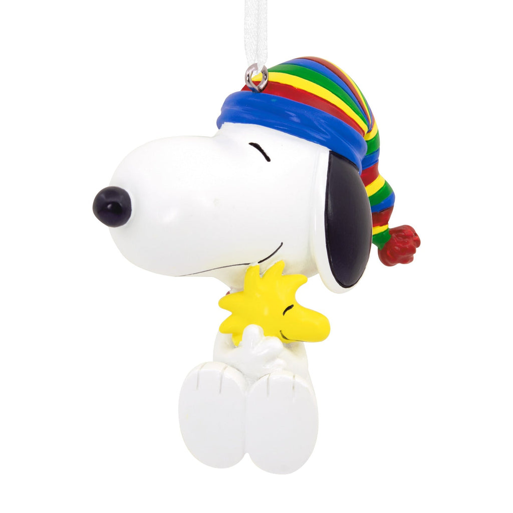 Peanuts Snoopy with knit cap, Hallmark Ornament