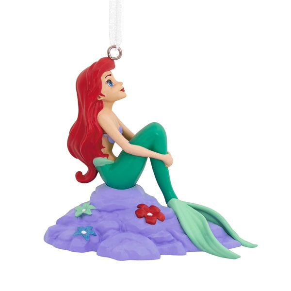 Disney Little Mermaid Ariel on Rock, Hallmark Ornament