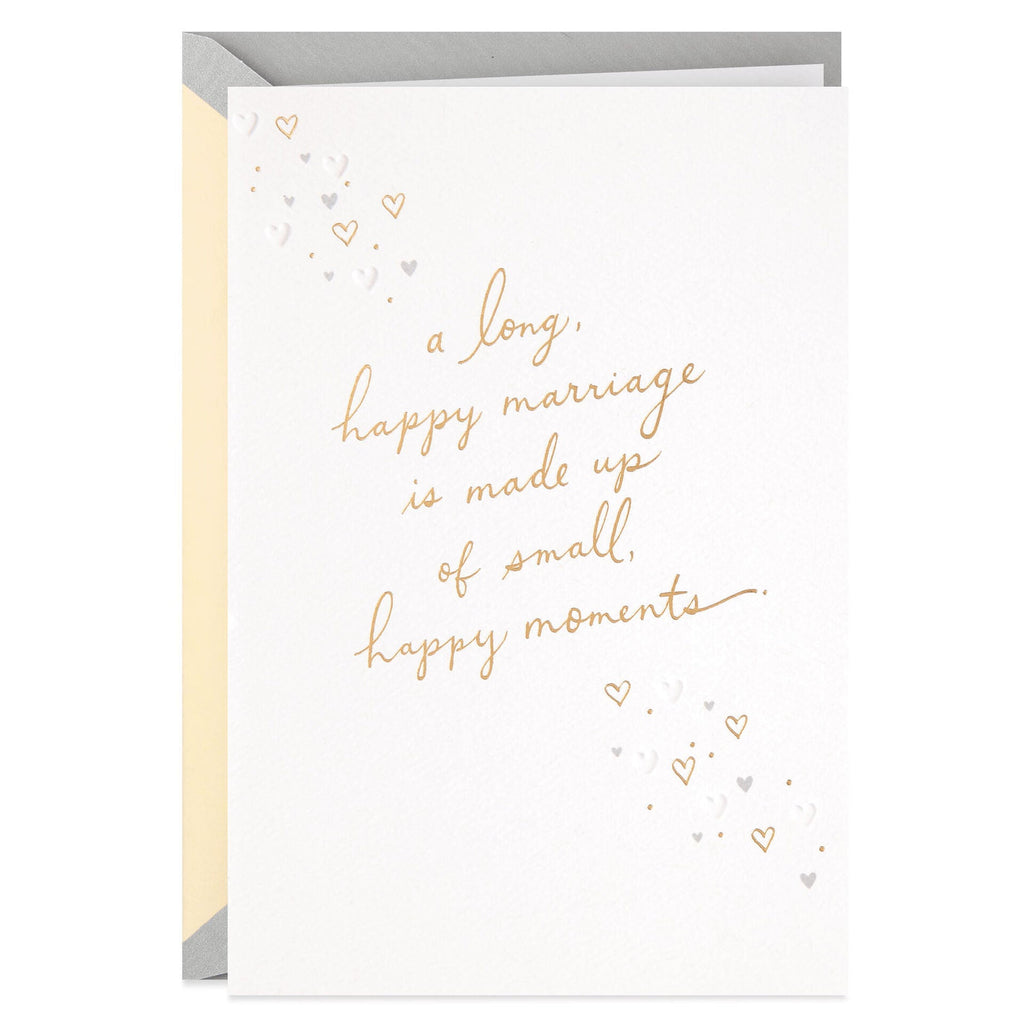 HAPPY MARRIAGE LETTERING CARD【記念日お祝い/Signature】