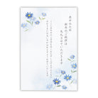 喪中はがき 野菊Ⅱ【喪中通知・年賀欠礼状】