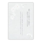 喪中はがき 白菊【喪中通知・年賀欠礼状】