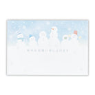 ゆきだるまたちⅡ【寒中見舞いはがき】