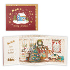 レッド クリスマスハウスⅡ【立体クリスマスカード】