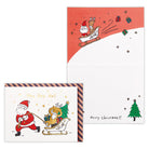 おっサンタ HeyHeyHo Ⅱ【二つ折りクリスマスカード】