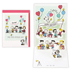 スヌーピー バースデーフォト【誕生お祝い／立体カード】